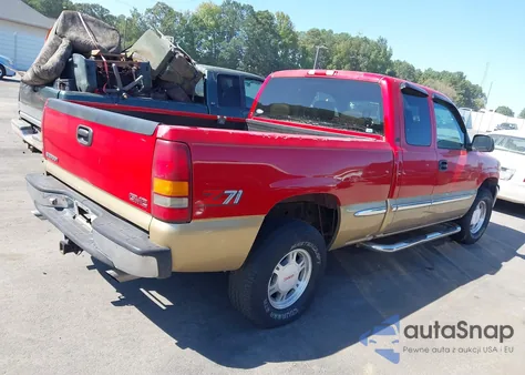 1999 GMC Sierra 1500 Sle из США, поврежденный, VIN 1GTEK19T7XZ512671